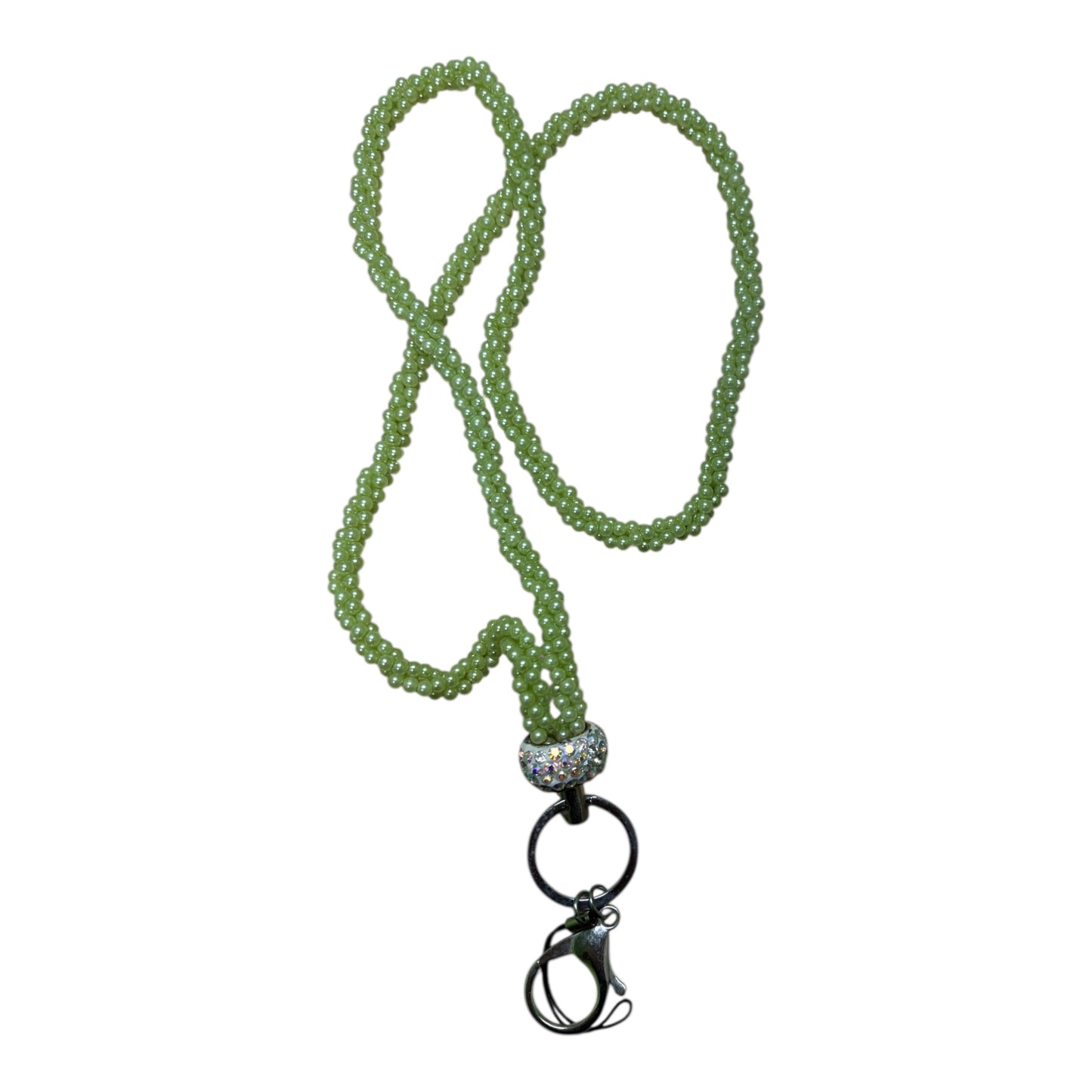 Green Pearl Lanyard