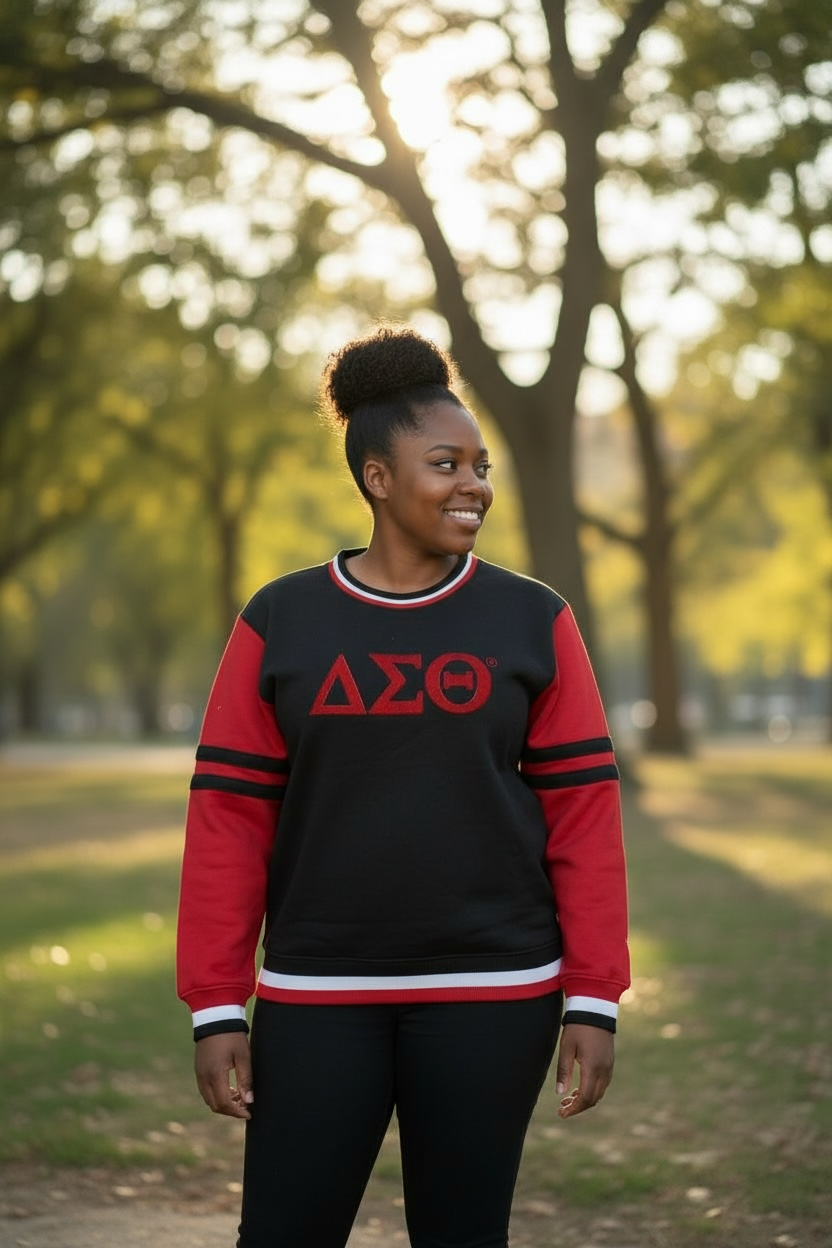 Sweatshirt-DST Black Chenille