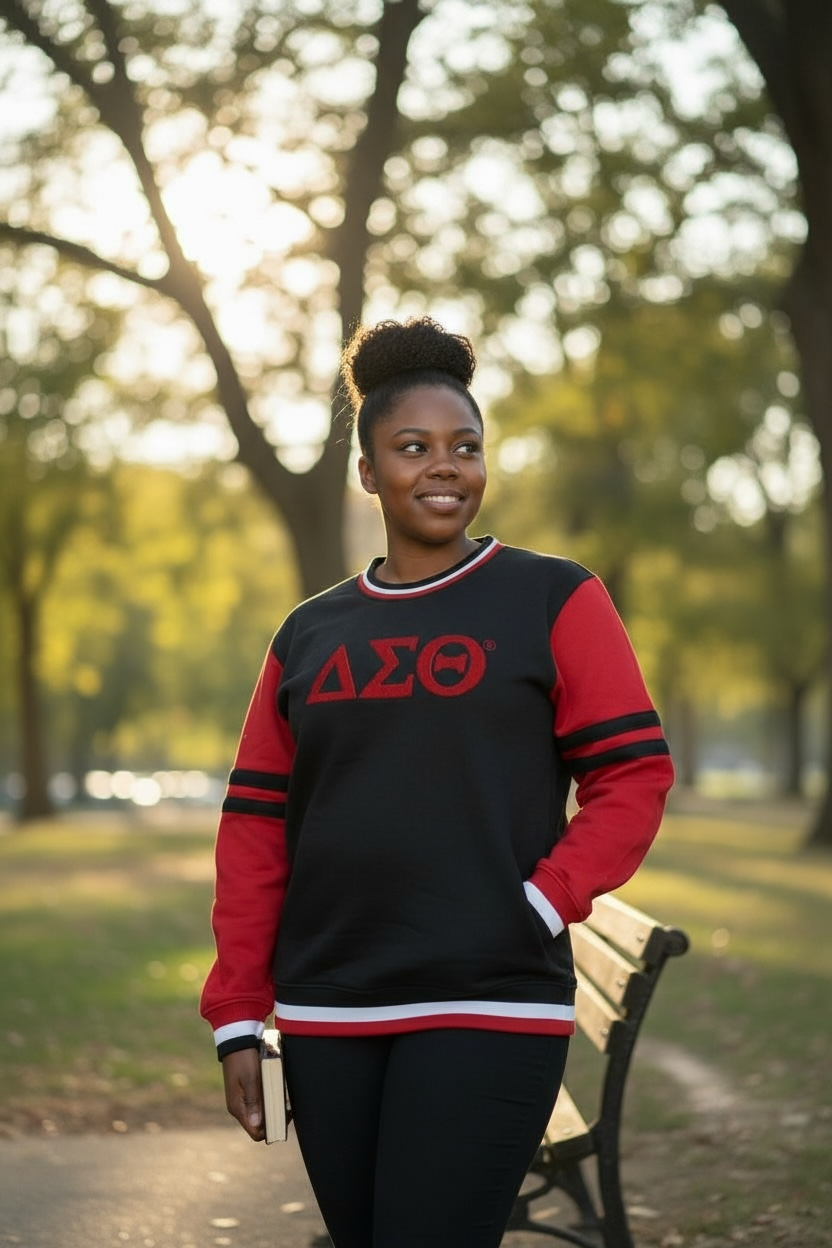 Sweatshirt-DST Black Chenille