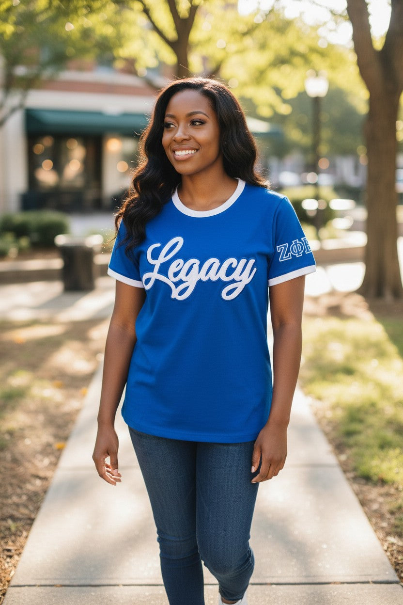 T-Shirt-ZPB Legacy Ringer