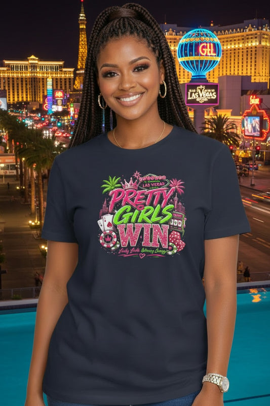 T-Shirt-Pretty Girls Win