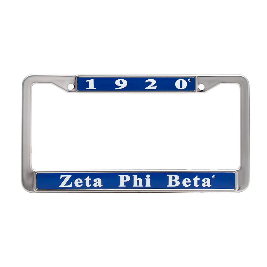 License Plate Frame-ZPB