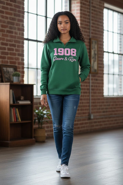 Sweatshirt-1908 Sincere and Rare Quarter Zip – Ooh Soo Crafty LLC