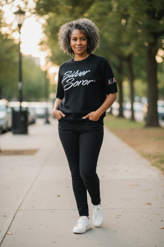 Sweater-AKA Silver Soror