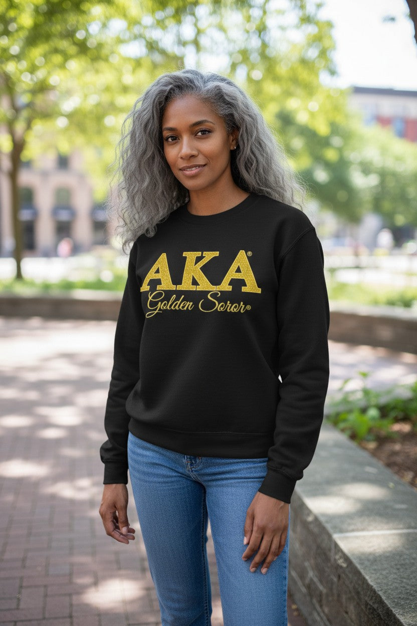 Sweatshirt-Golden Soror