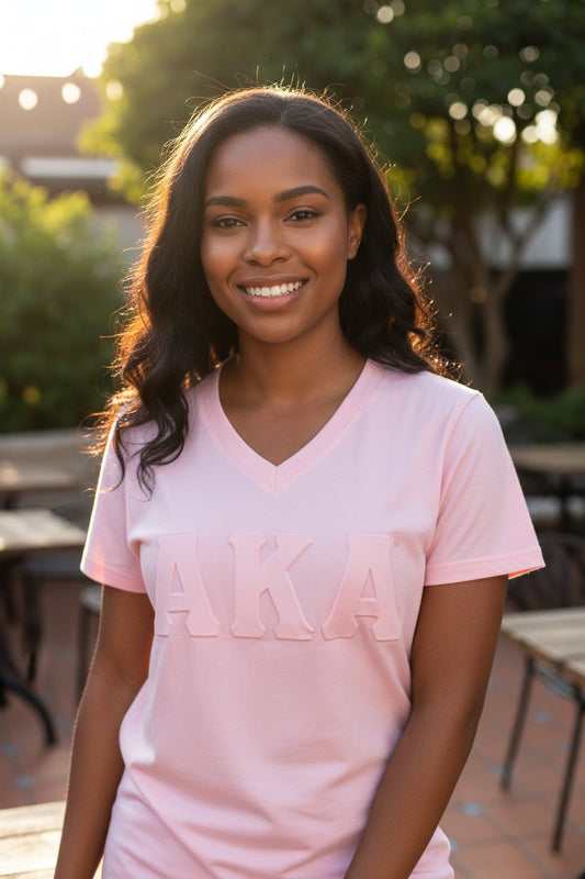 T-Shirt-AKA Embossed