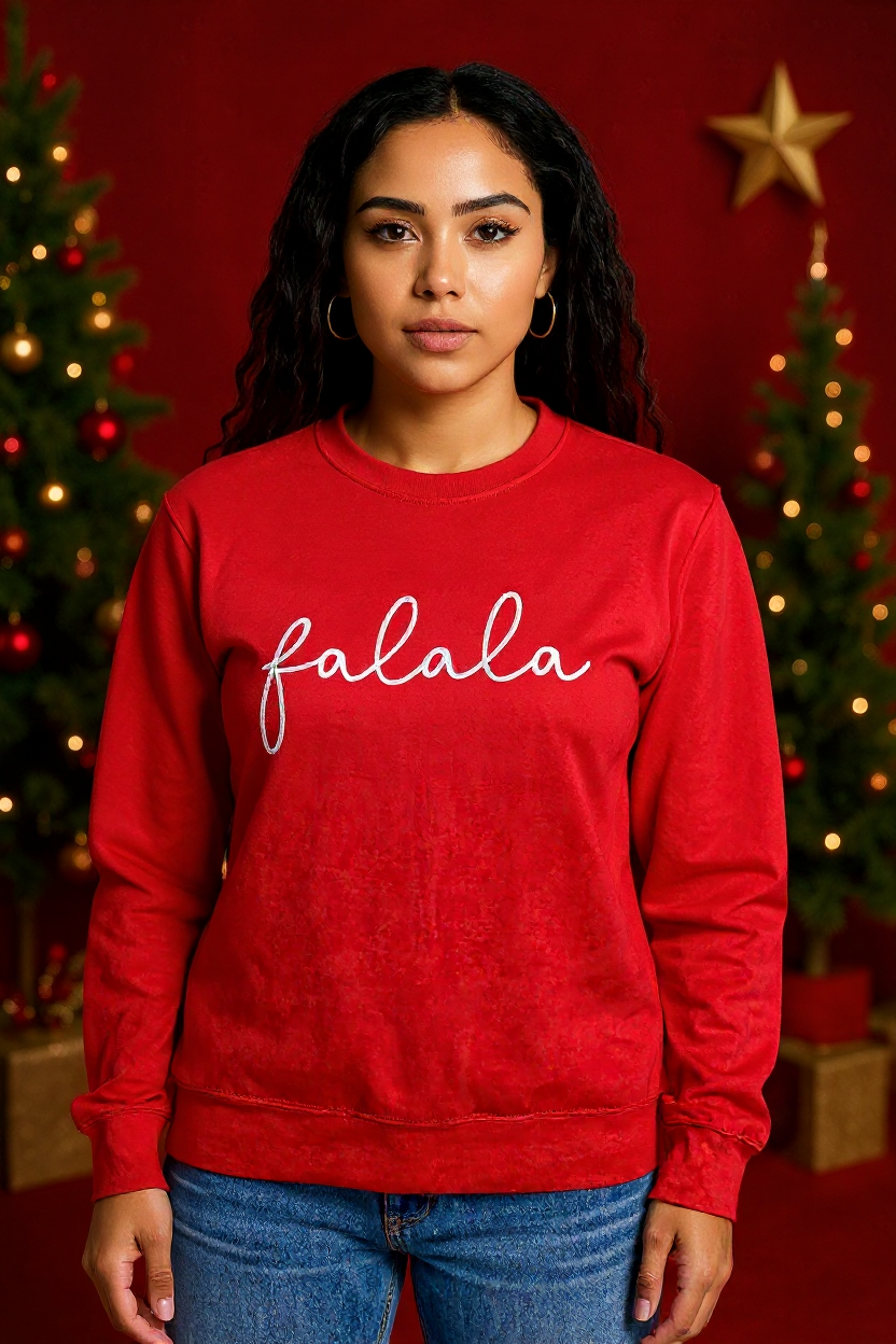 Sweatshirt-XMas FaLaLa DST