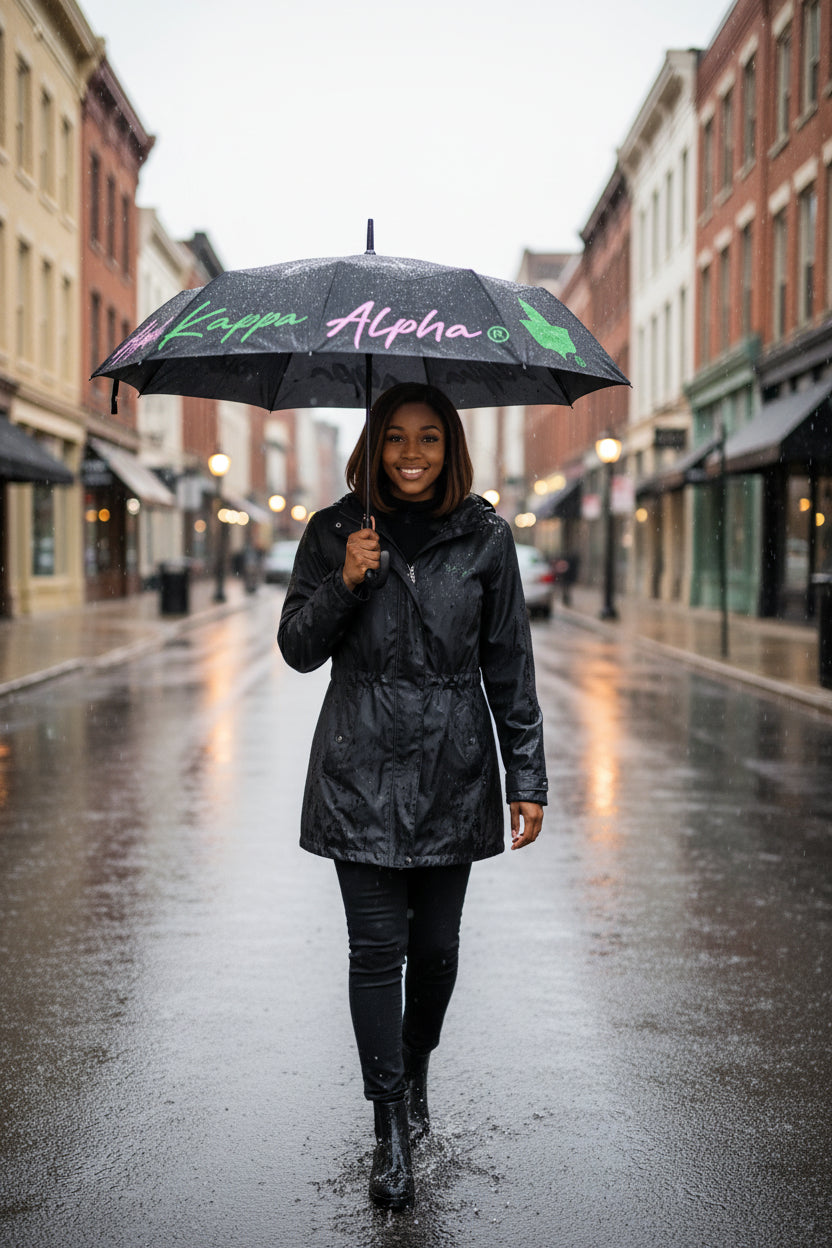 UMBRELLA-AKA Spelled out Black
