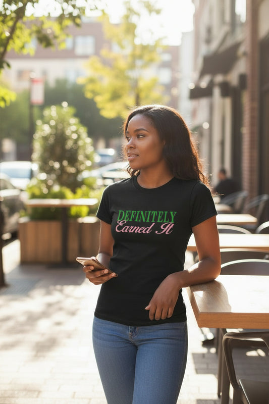 T-Shirt-DEI Pink & Green