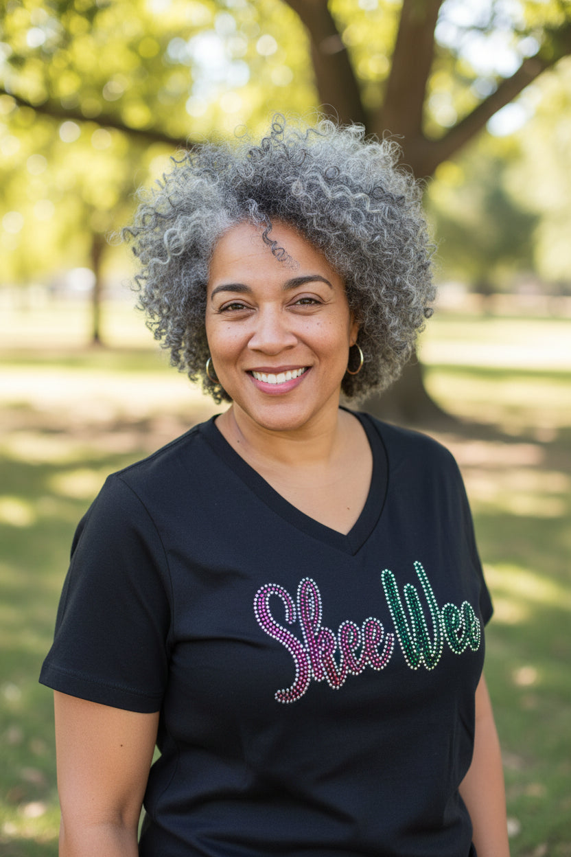 T-shirt-Skee Wee Rhinestone